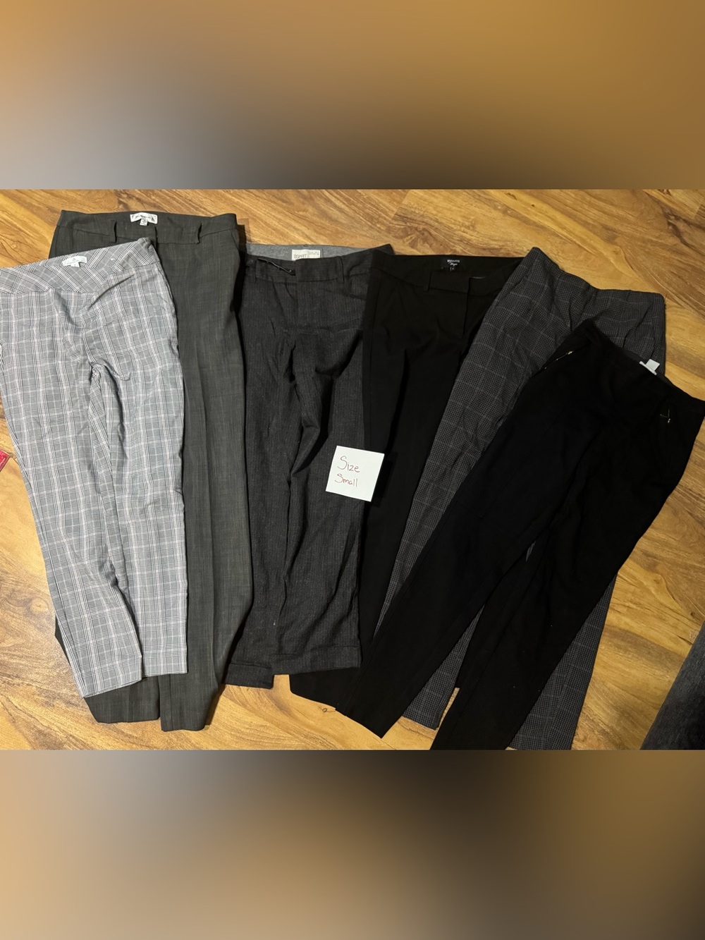 Women's 6 Pairs of Dress Pants Classic Tailored Fit